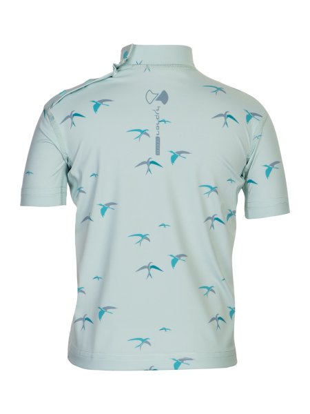 Kinder Kurzarmshirt ’birdy aquarius‘mit UPF 80 von Hyphen