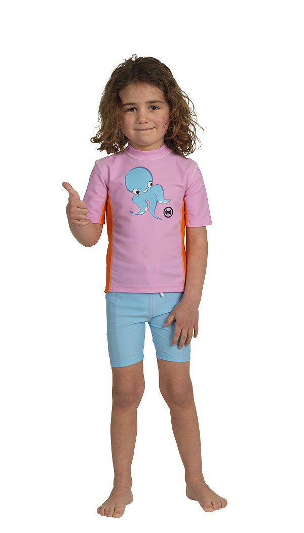 UV Sonnenschutz-Shorts 'pid blue für Kinder mit UPF 80 von hyphen 