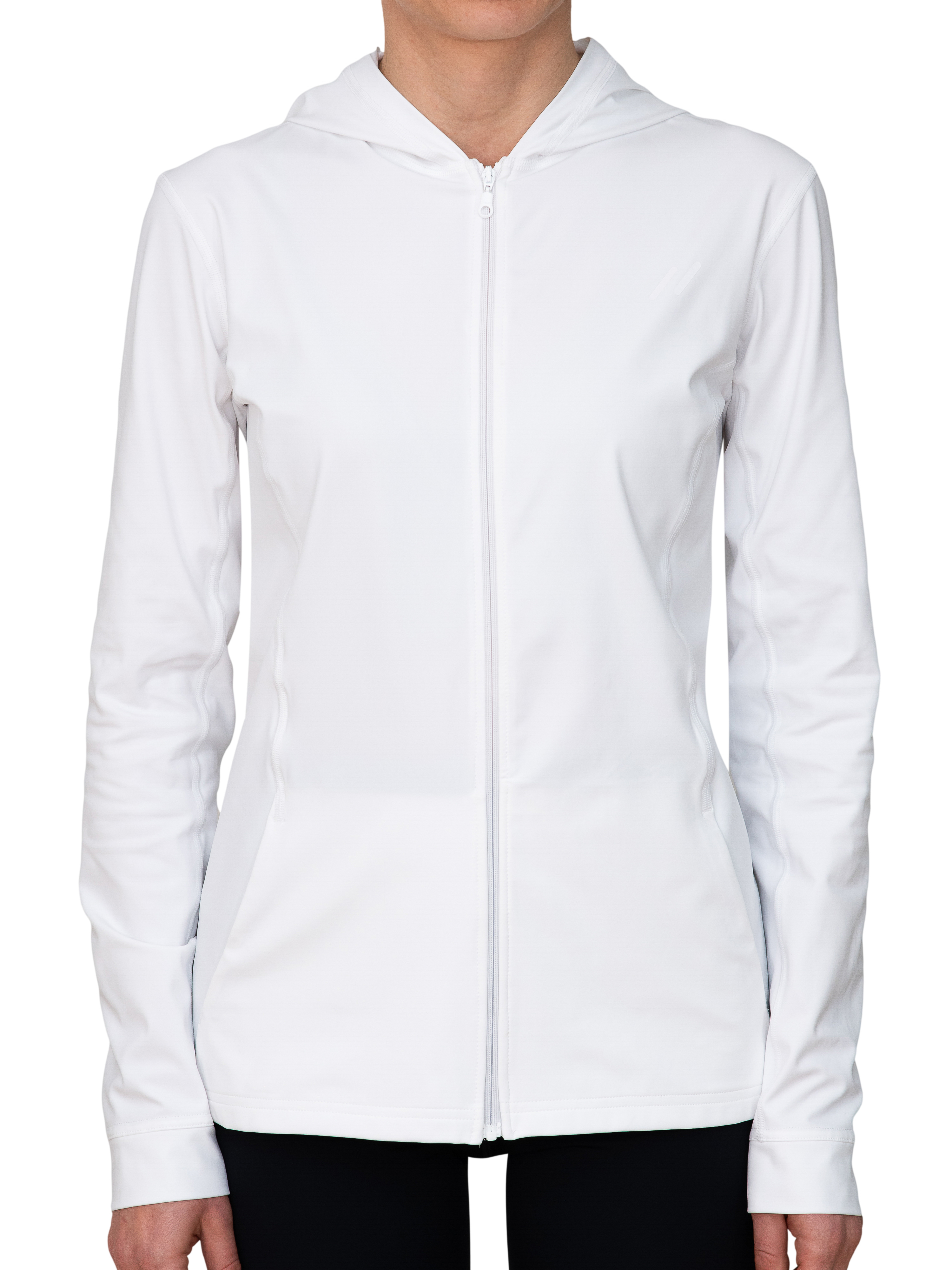 UV Sonnenschutz Damen  Kapuzenjacke ’white' mit UPF 80 von hyphen