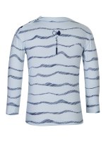 Kinder Langarmshirt 'blue waves‘ mit UPF 80 von Hyphen