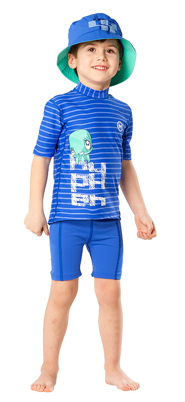 UV Sonnenschutz Shorts 'cobalt' für Kinder mit UPF 80 von hyphen 