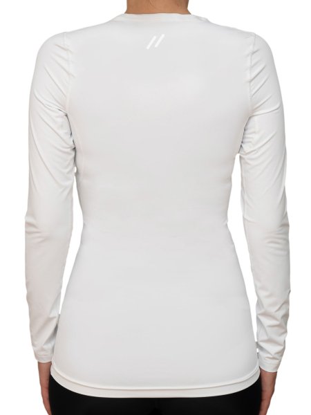 UV Sonnenschutz Langarmshirt ‘avaro white‘ UPF 80, UV Standard 801, Öko-Tex Standard 100, Marke hyphen