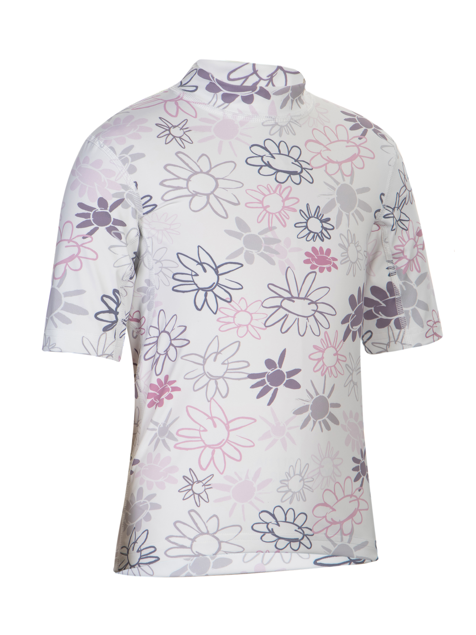 Kinder Kurzarm-Shirt ‘wild flowers‘ mit UPF 80 von Hyphen