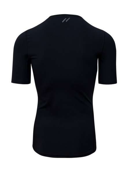 UV Sonnenschutz Herren Kurzarmshirt ‘avaro black‘  mit UPF 80 von hyphen