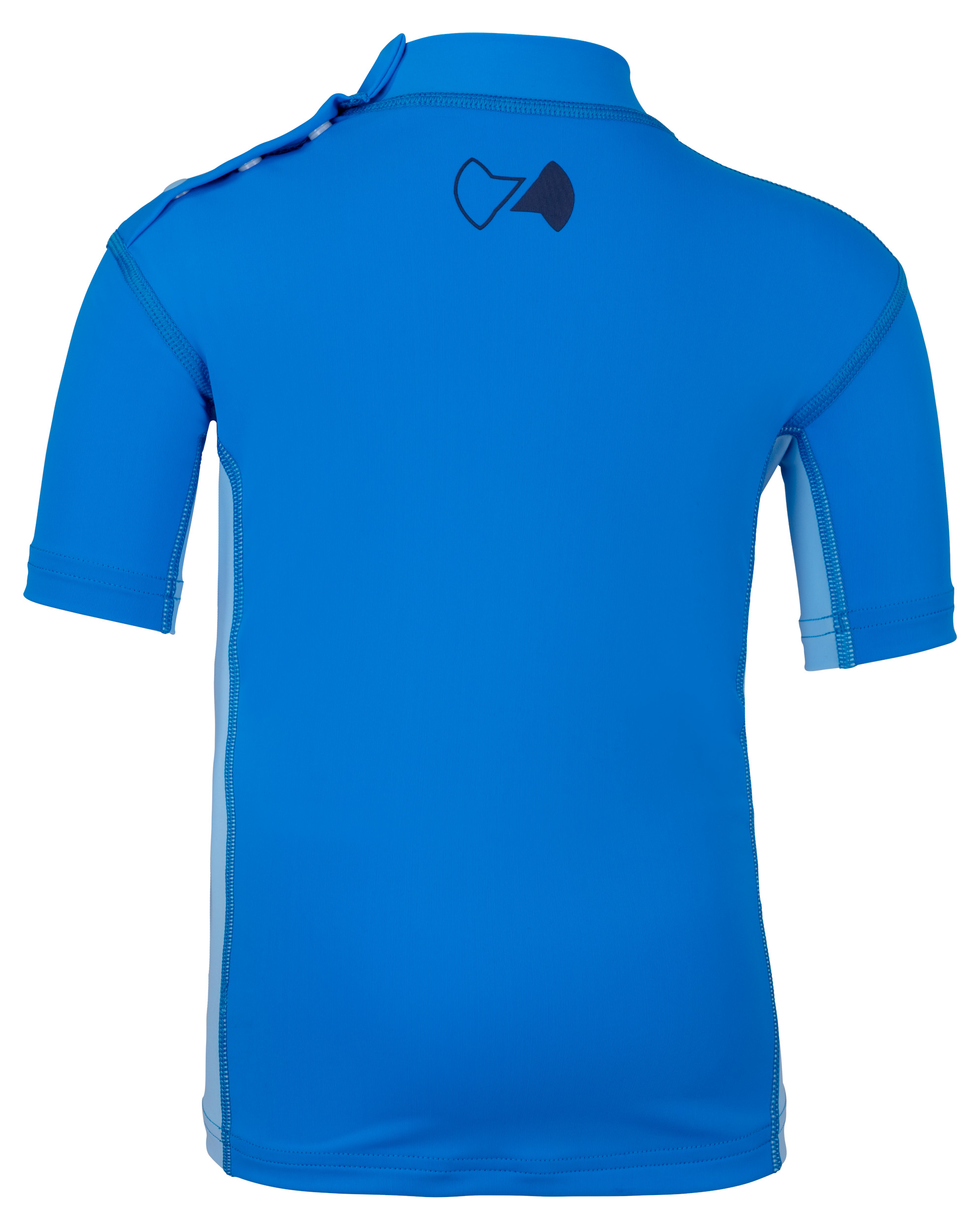 Kinder Kurzarmshirt ’ike cielo / pid blue‘ mit UPF 80 von Hyphen